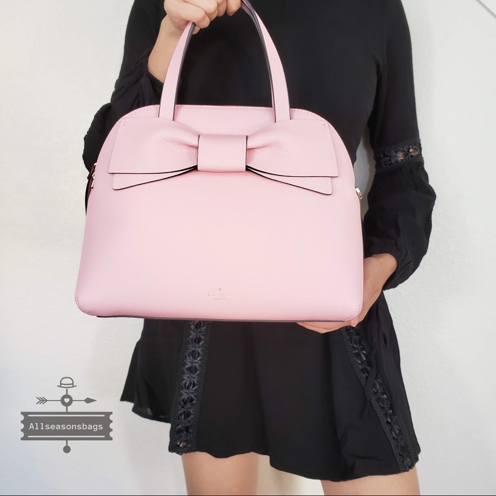NWT Kate Spade Olive Drive Lottie Satchel pink bag - Picture 2 of 8